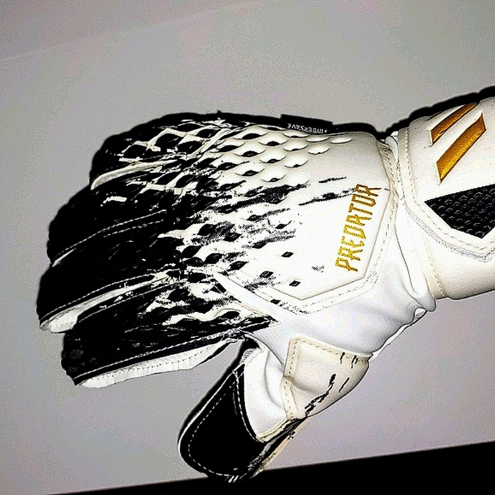Adidas PREDATOR 20 FINGERSAVE  Gloves Sz 7
